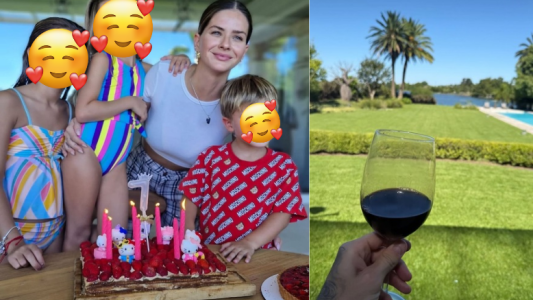 La China Suárez compartió fotos del cumpleaños de su hija Magnolia Vicuña