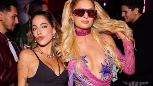 ¡Glamour y lujo total! Tini Stoessel asistió al cumpleaños de Paris Hilton en Beverly Hills