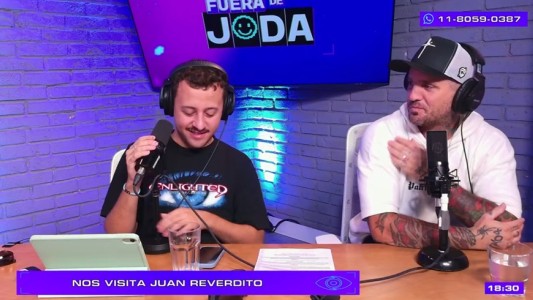 Juan Reverdito le agradeció a Santiago Del Moro por su nuevo trabajo