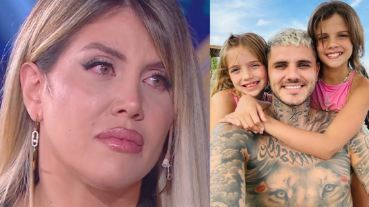 Wanda Nara pide que se corte la comunicación de sus hijas con Mauro Icardi