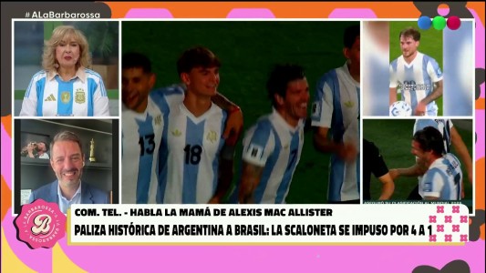 Un nuevo triunfo de la Selección Argentina: las palabras de la mamá de Mac Allister