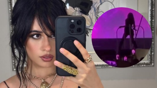 Camila Cabello se desmayó en el escenario, pero nadie se dio cuenta: el video del momento