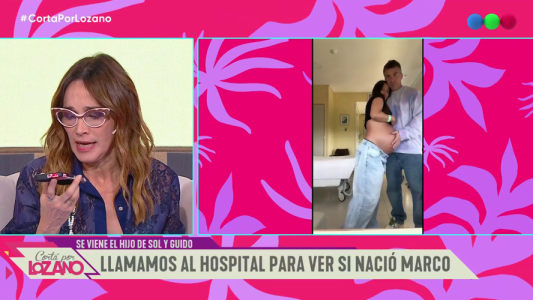 Hoy nace Marco, el hijo de Sol Pérez y Guido Mazzoni