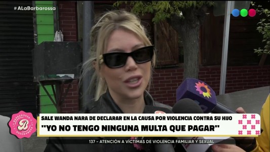 Wanda Nara rompió el silencio en vivo tras declarar en la causa: “Ya no me da miedo”