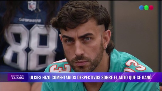 GH lapidó a Ulises por los comentarios despectivos del auto 0km que ganó