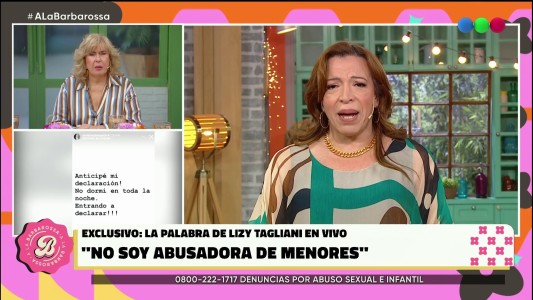 Lizy Tagliani: "Me quieren cagar la vida, pero no lo van a lograr"