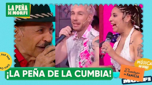Una peña a pura cumbia con Antonio Ríos, Rocío Quiroz y Commanche
