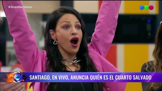 La reacción de Chiara al salir de placa: "Hice los deberes"