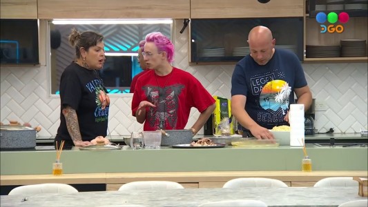 Sandra y su marido: los nuevos encargados de la cocina junto a Pablo