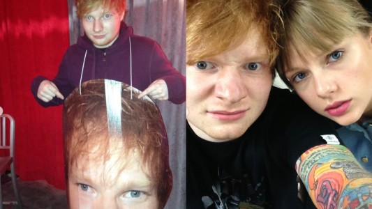 Ed Sheeran encendió un celular viejo y escribió una canción con los recuerdos que encontró