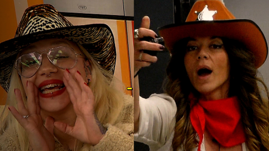 Katia y Eugenia se trenzaron en un duelo con golpes bajos y sin tregua