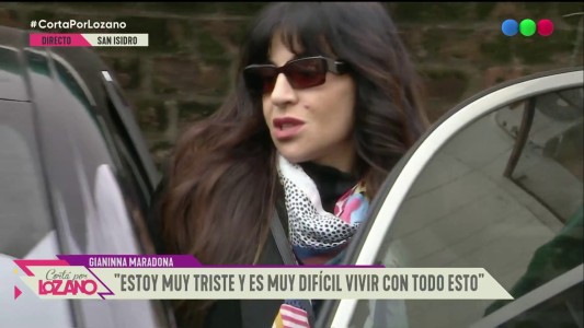 Se suspendió el juicio por la muerte de Diego Maradona: las palabras de Gianinna