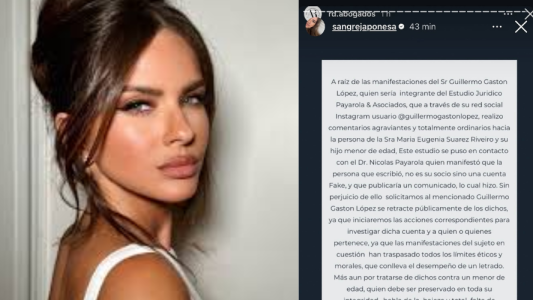 Crece el escándalo: La China Suárez contra uno de los abogados de Wanda Nara