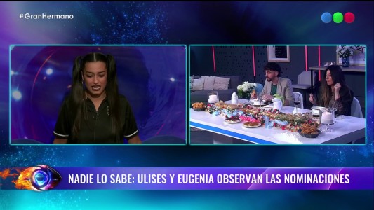 La cena patria fue picante porque Ulises y Eugenia vieron las nominaciones de sus compañeros