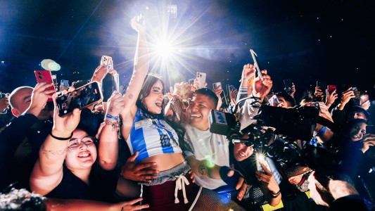 Una nueva versión de Lali brilló este fin de semana en Vélez