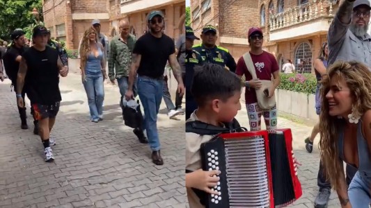 Karol G quedó obnubilada con un niño acordeonero: el video del tierno encuentro