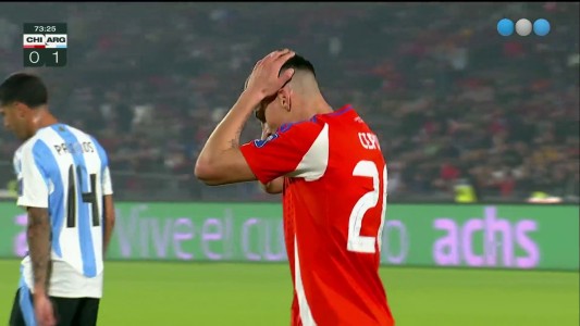 Cepeda se perdió el empate - Chile vs. Argentina - Eliminarorias 2026