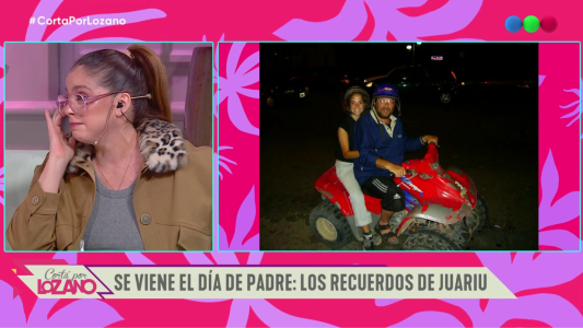 La emoción de Juariu al recordar a su papá: "Siempre lo voy a extrañar"