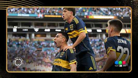 Battaglia hizo el 2-0 de cabeza - Boca vs. Benfica - Mundial de Clubes 2025