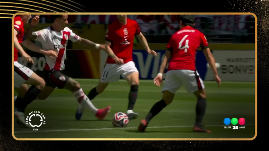 Gran remate cruzado de Driussi al palo - River vs. Urawa Red Diamonds - Mundial de Clubes 2025