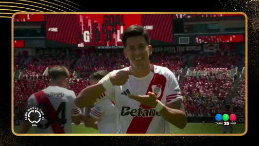 Meza convirtió el 3 a 1 en el momento justo - River vs. Urawa Red Diamonds - Mundial de Clubes 2025