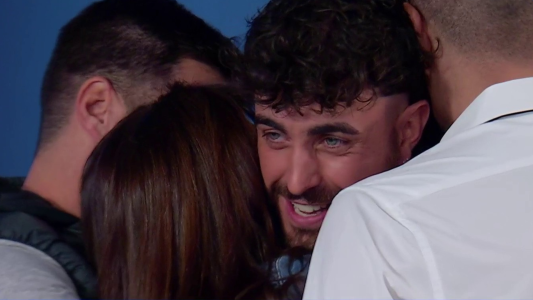 La emoción de Ulises al reencontrarse con su familia: "Qué locura"