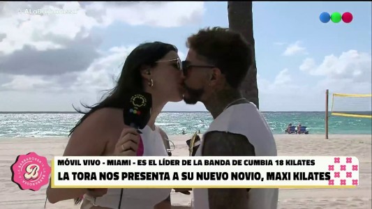 La Tora presentó a su nuevo amor: los detalles de su romance con Maxi Kilates