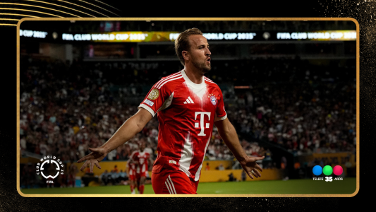 Gol de Harry Kane para el 1-0 de Bayern Múnich a Boca