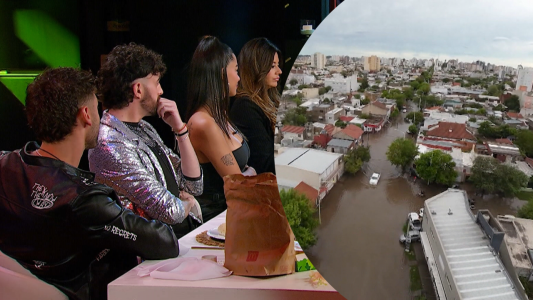 Los finalistas de Gran Hermano se enteraron de la colecta solidaria por Bahía Blanca