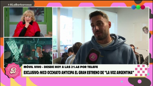 En exclusivo: Nico Occhiato anticipó el gran estreno de La Voz Argentina