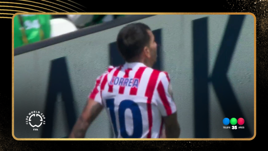 Gran jugada de Ángel Correa en su último partido con Atlético de Madrid