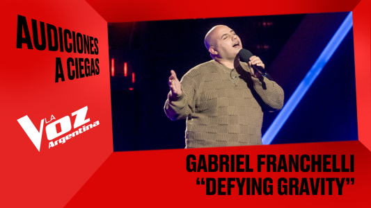 Gabriel Franchelli - "Defying gravity" - Audiciones a ciegas - La Voz Argentina 2025