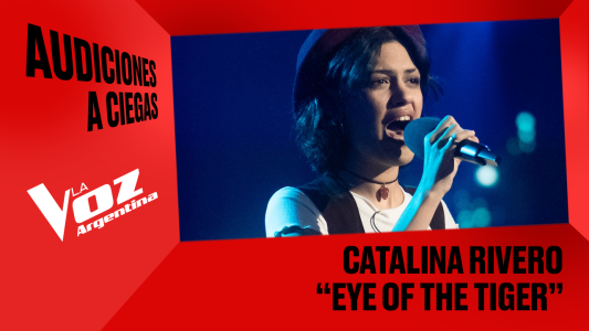 Catalina Rivero - "Eye of the tiger" - Audiciones a ciegas - La Voz Argentina 2025