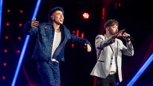 Un participante cumplió el sueño de cantar con Luck Ra