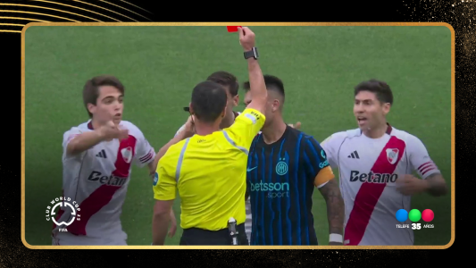 Roja a Martínez Quarta - Inter vs. River - Mundial de Clubes 2025