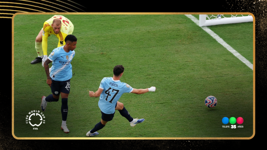 Manchester City le hizo 2 goles en el área chica a Juventus - Mundial de Clubes 2025