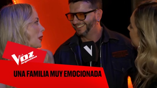 Exclusivo: Luis González y Vanesa Carbone tras la audición a ciegas