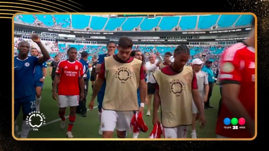 La tormenta demoró el final del partido
