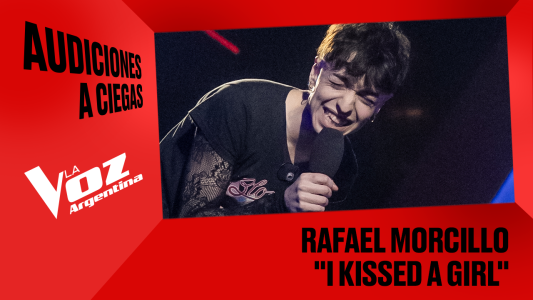 Rafael Morcillo - "I kissed a girl" - Audiciones a ciegas - La Voz Argentina 2025