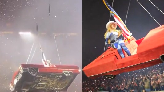 Beyoncé vivió un momento de tensión en pleno show por una falla técnica en el escenario