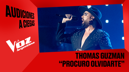 Thomas Guzmán - "Procuro olvidarte" - Audiciones a ciegas - La Voz Argentina 2025