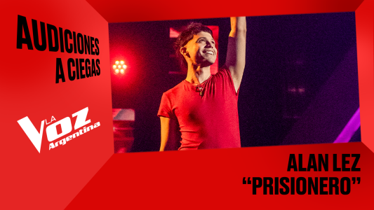 Alan Lez - "Prisionero" - Audiciones a ciegas - La Voz Argentina 2025