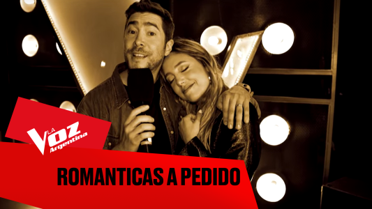 Martín Guerrero le cantó dos baladas románticas a Sofi Martínez