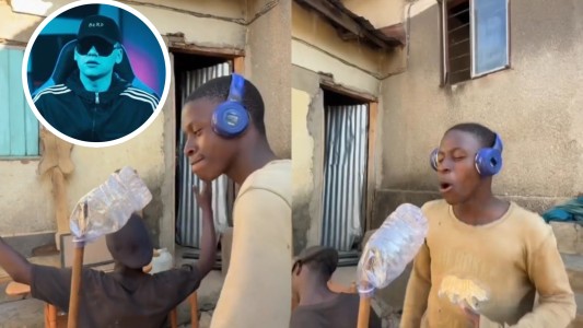 "Los recontra banco": Nansana Kids parodió una sesión de Biza y él salió a celebrarlo