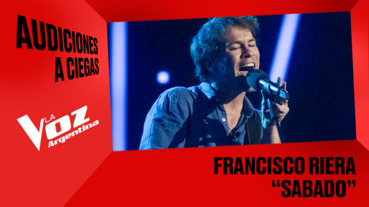 Francisco Riera - "Sábado" - Audiciones a ciegas - La Voz Argentina 2025