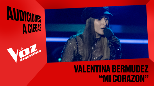 Valentina Bermúdez - "Mi corazón" - Audiciones a ciegas - La Voz Argentina 2025