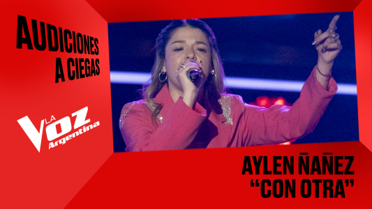 Aylén Ñañez - "Con otra" - Audiciones a ciegas - La Voz Argentina 2025