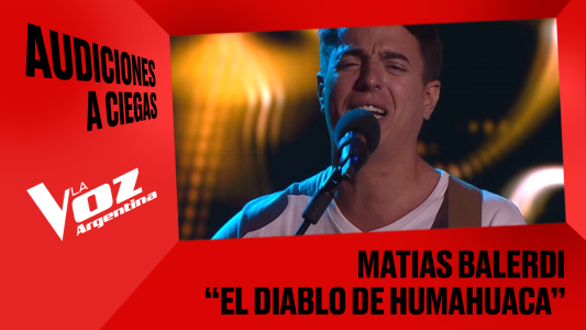 Matías Balerdi - "El diablo de Humahuaca" - Audiciones a ciegas - La Voz Argentina 2025