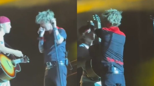 Green Day invitó a un fan al escenario, tocó Oasis y Billie Joe lo bajó: la reacción de Liam Gallgher