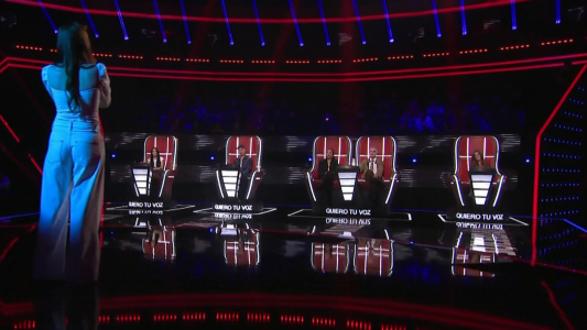 "Es la primera vez": la sorpresa de los coaches con una participante de La Voz Argentina